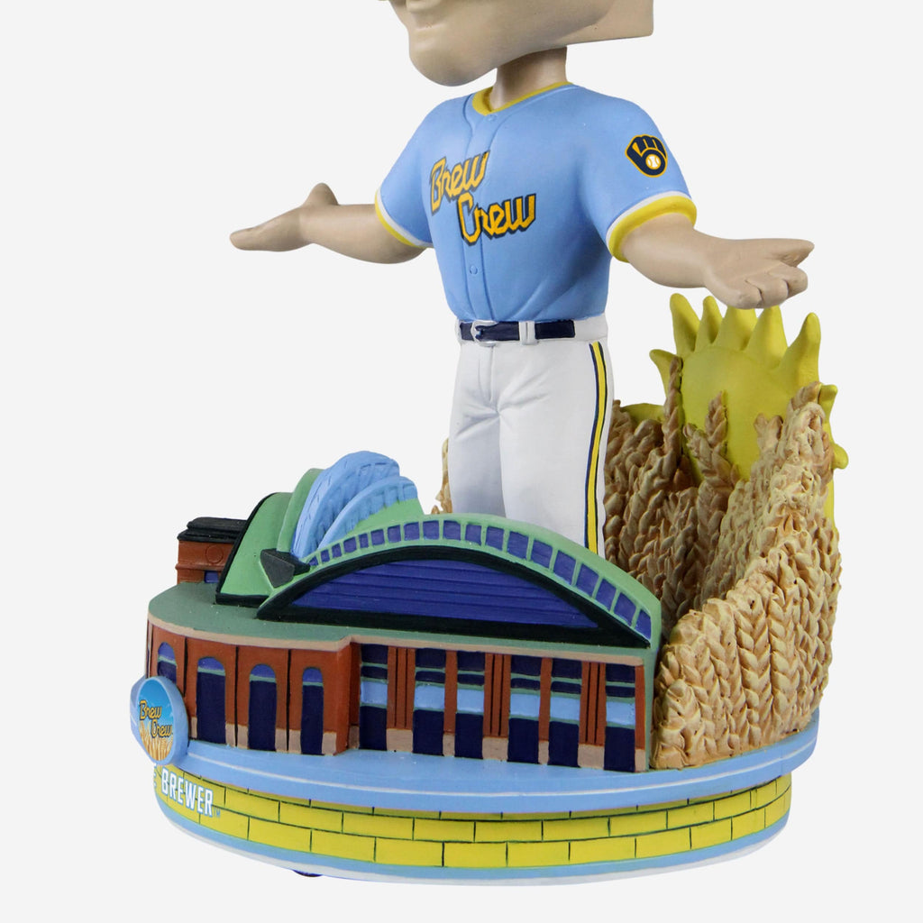 Bernie Brewer Milwaukee Brewers 2022 City Connect Mascot Bobblehead FOCO