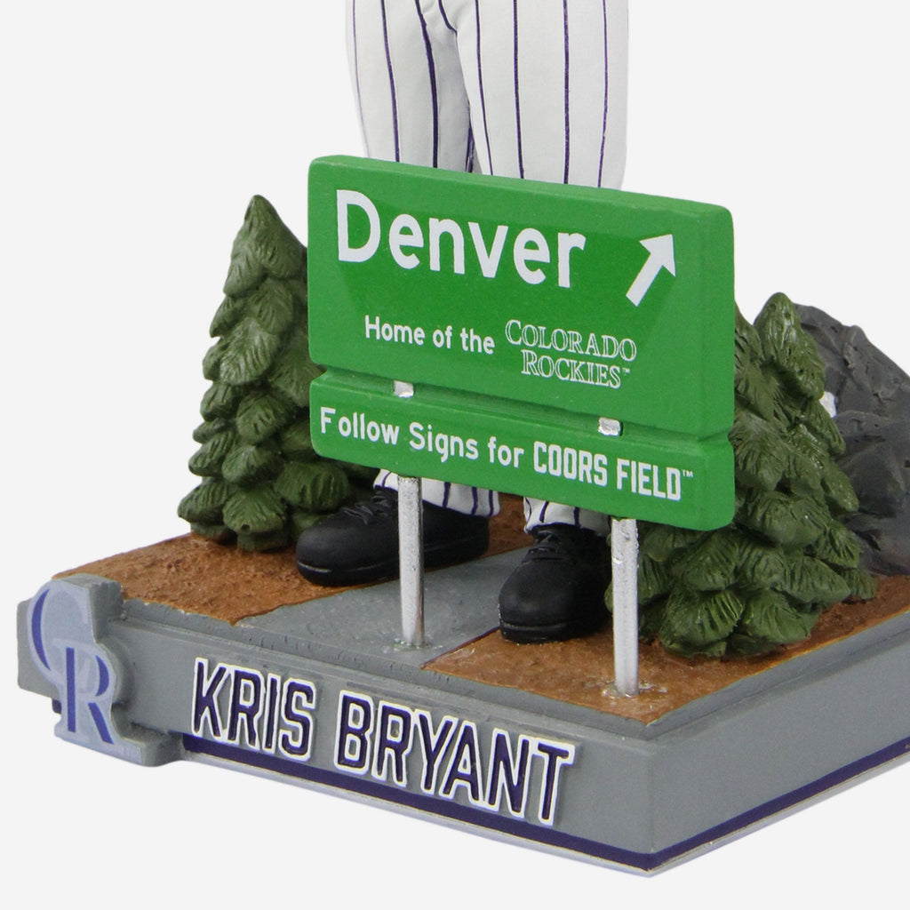 Kris Bryant Colorado Rockies Next Stop Bobblehead Officially Licensed by MLB