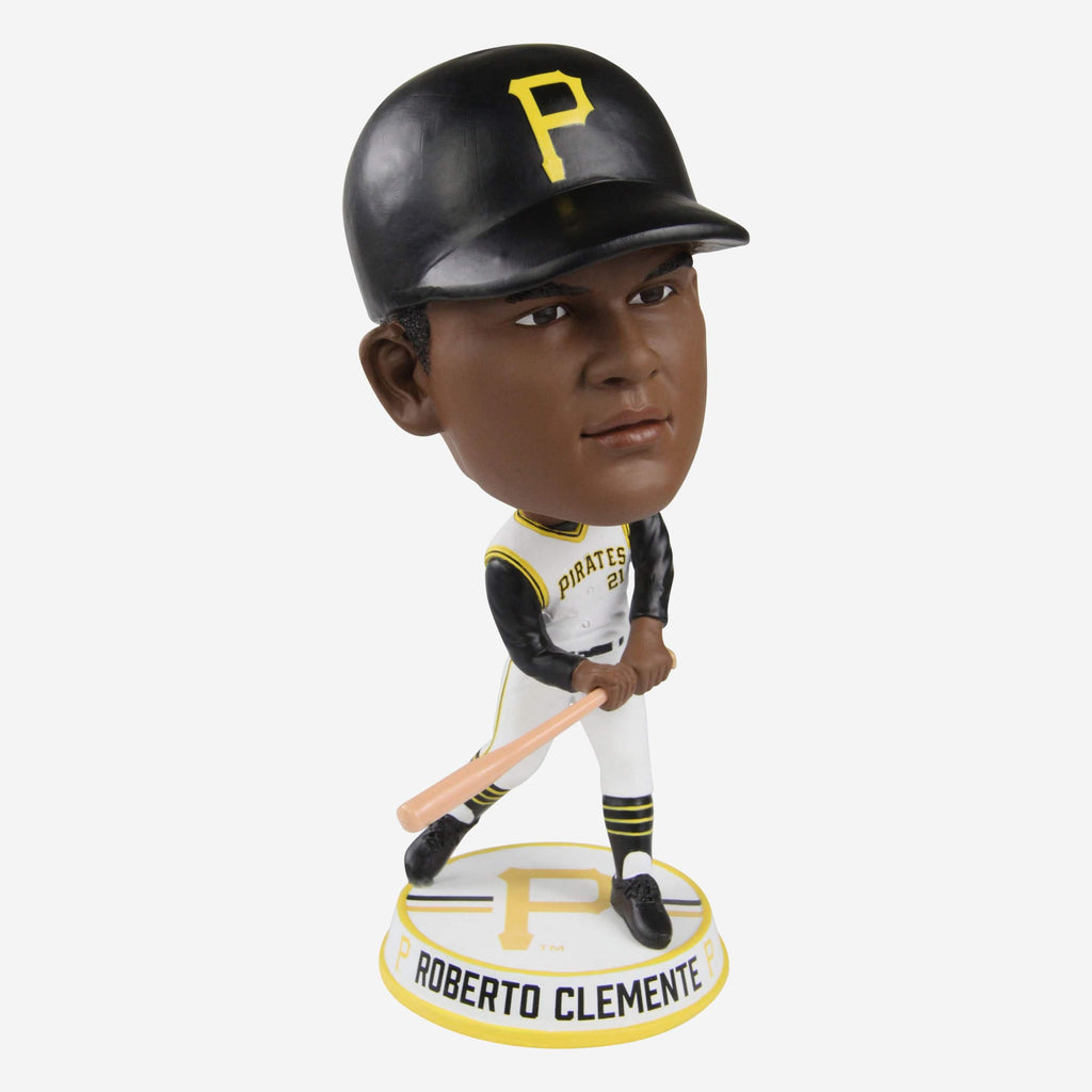 Roberto Clemente Pittsburgh Pirates Big Head Bobblehead - Limited Edition Of 144, Individually Serial Numbered