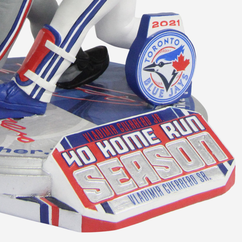 Vladimir Guerrero & Vladimir Guerrero Jr Toronto Blue Jays 40 Home
