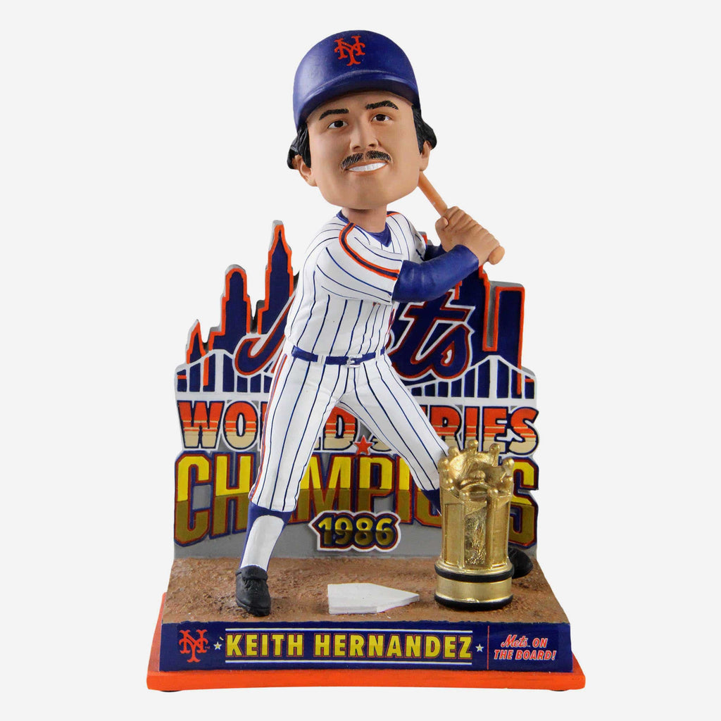 Keith Hernandez New York Mets 1986 World Series Champions Bobblehead FOCO