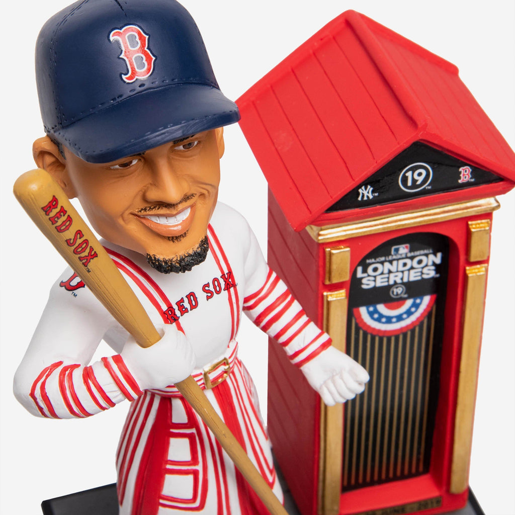 Mookie Betts Boston Red Sox London Series Beefeater Bobblehead FOCO