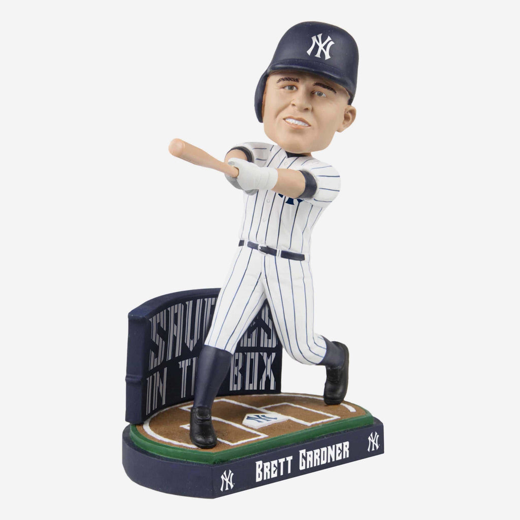 Brett Gardner New York Yankees Savages In The Box Bobblehead FOCO