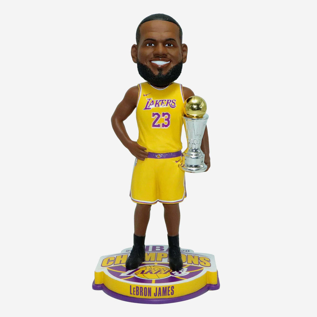 NBA LeBron James Los Angeles Lakers 23 Basketball MVP Trophy Stand Display  Case