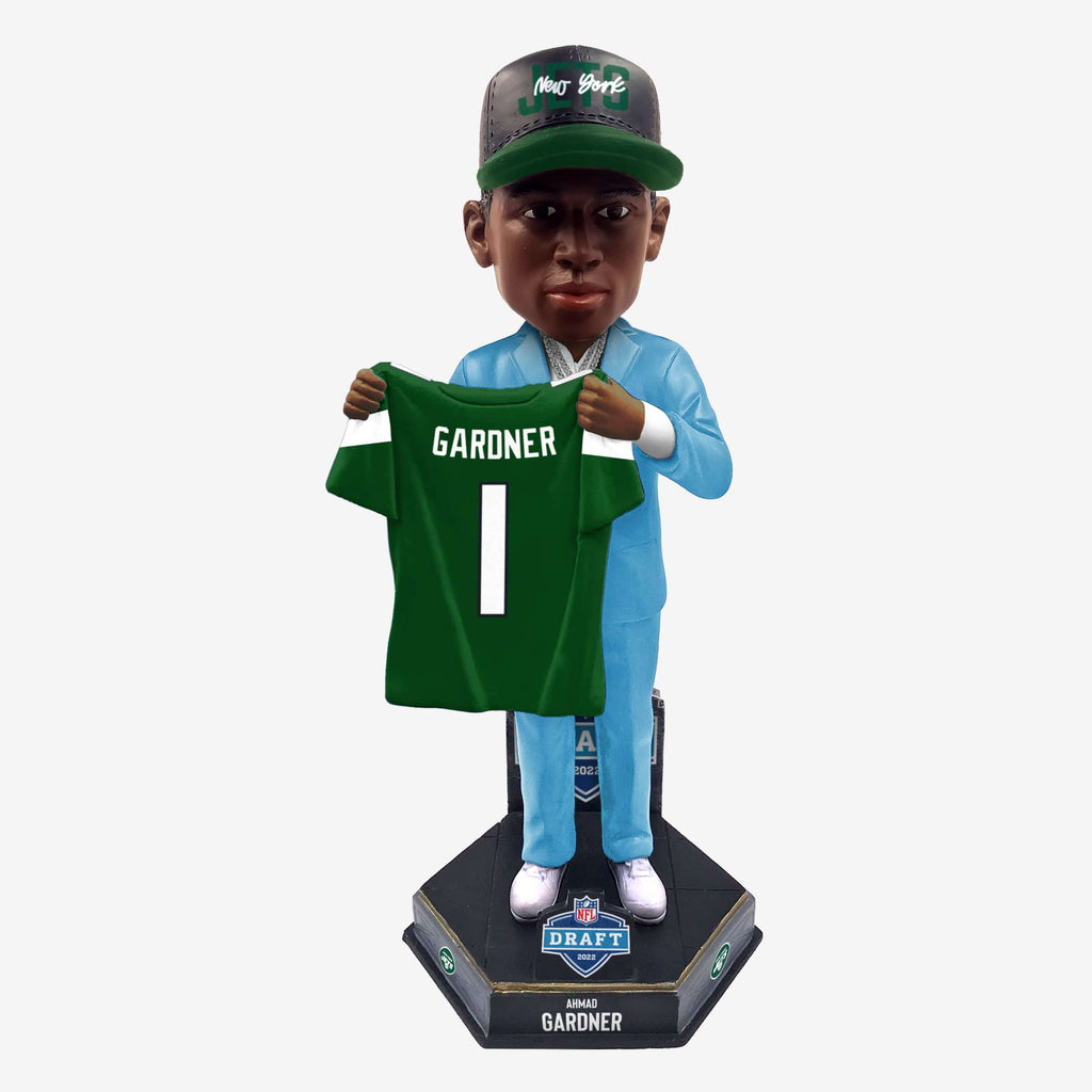 Ahmad Gardner New York Jets 2022 Draft Pick Bobblehead FOCO