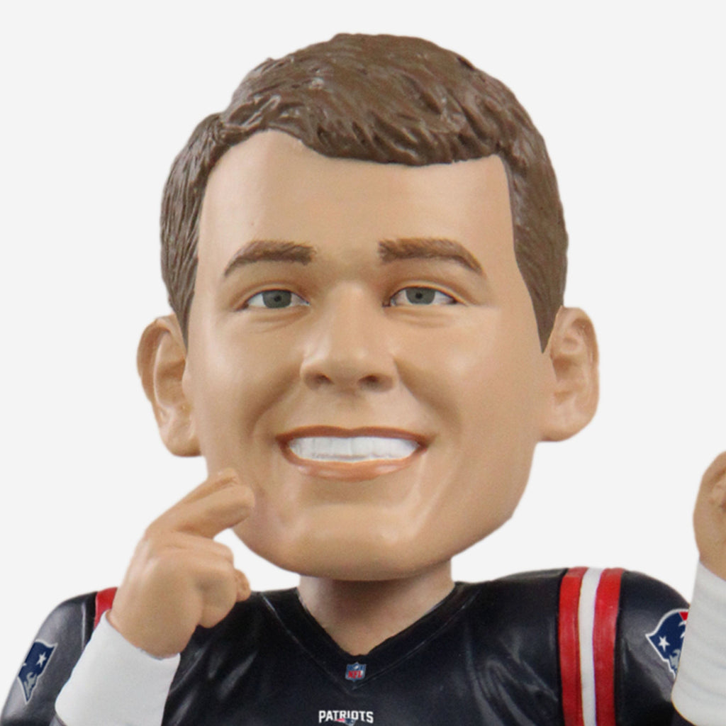 Mac Jones New England Patriots Tunnel Entrance Bobblehead FOCO