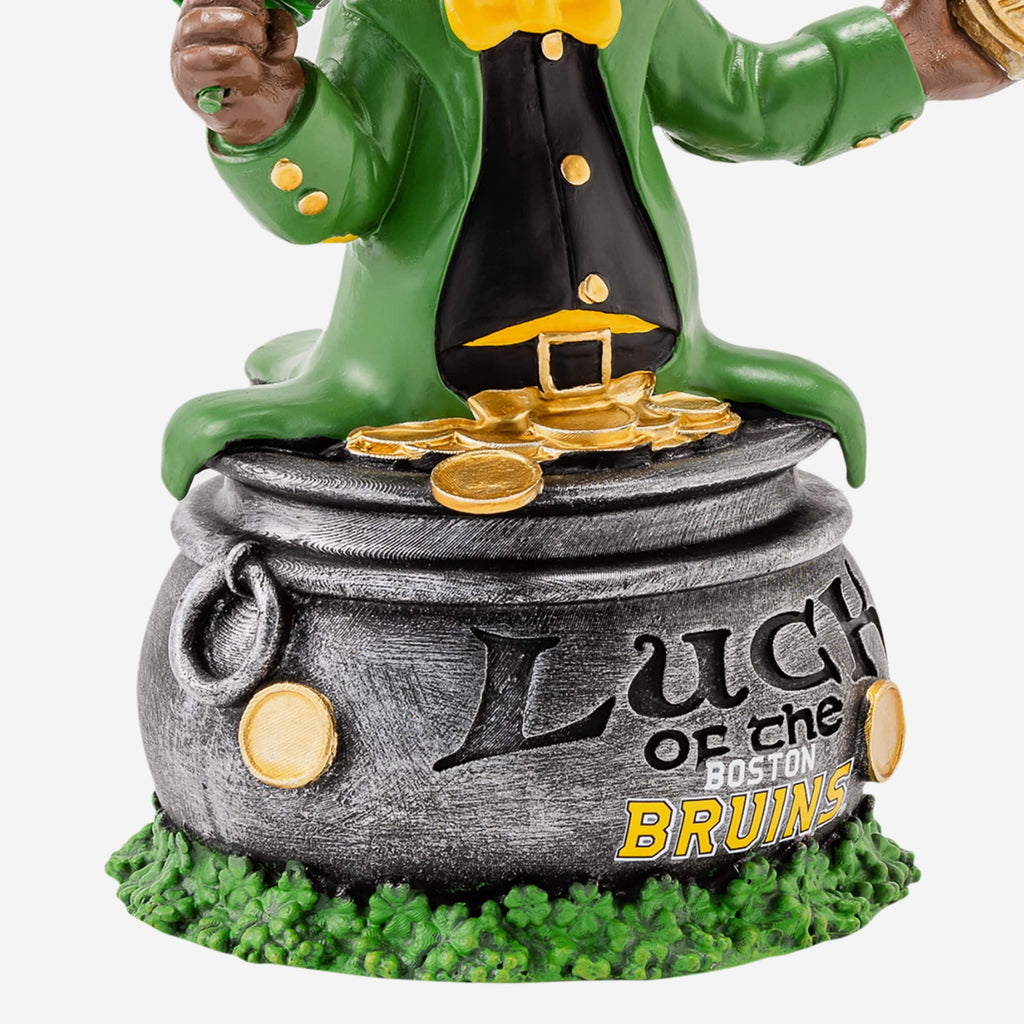 Blades the Bear Boston Bruins Saint Patricks Day Mascot Bobblehead FOCO