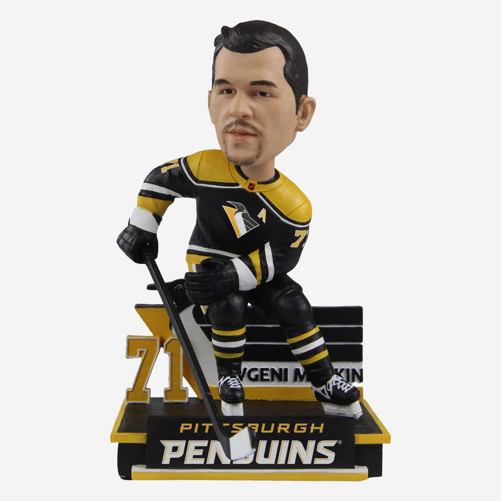 Evgeni Malkin Pittsburgh Penguins Reverse Retro Jersey Bobblehead FOCO