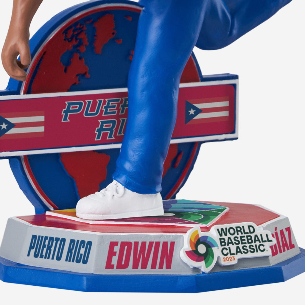 Edwin Diaz Puerto Rico 2023 World Baseball Classic Bobblehead FOCO