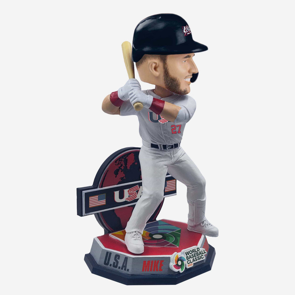 Mike Trout Update Today FOCO Mike Trout Hero Series Bobblehead