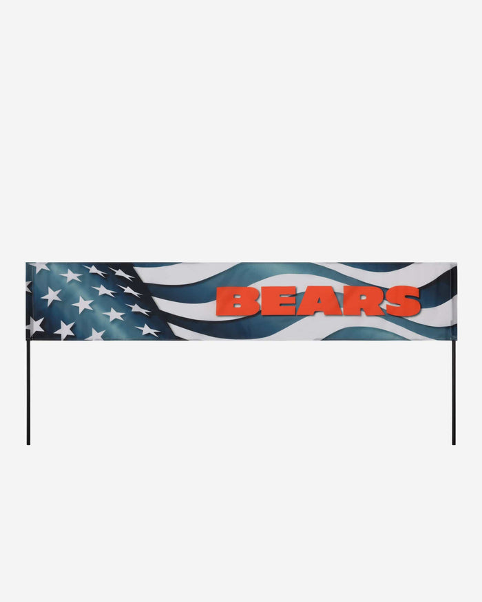 Chicago Bears Long Lawn Banner FOCO - FOCO.com