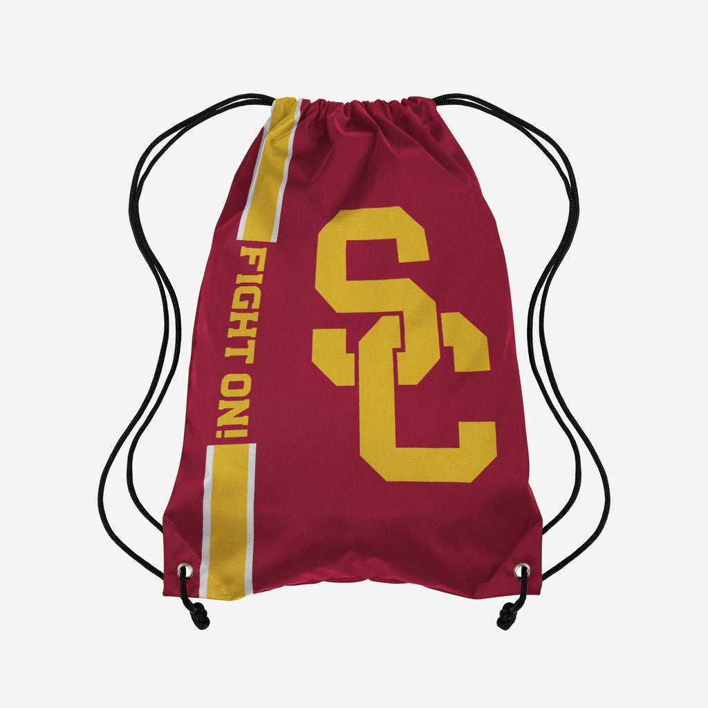 USC Trojans Big Logo Drawstring Backpack FOCO - FOCO.com