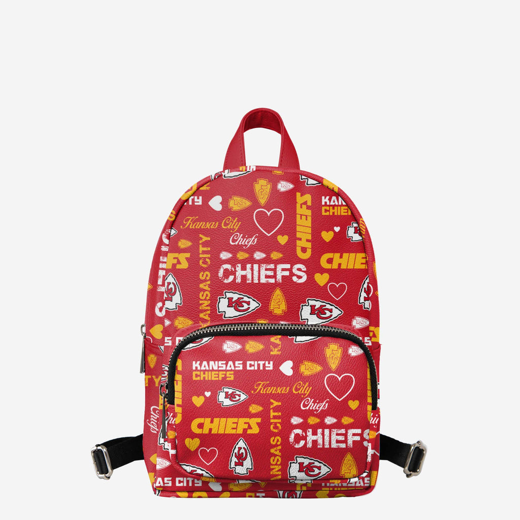 Kansas City Chiefs Logo Love Mini Backpack