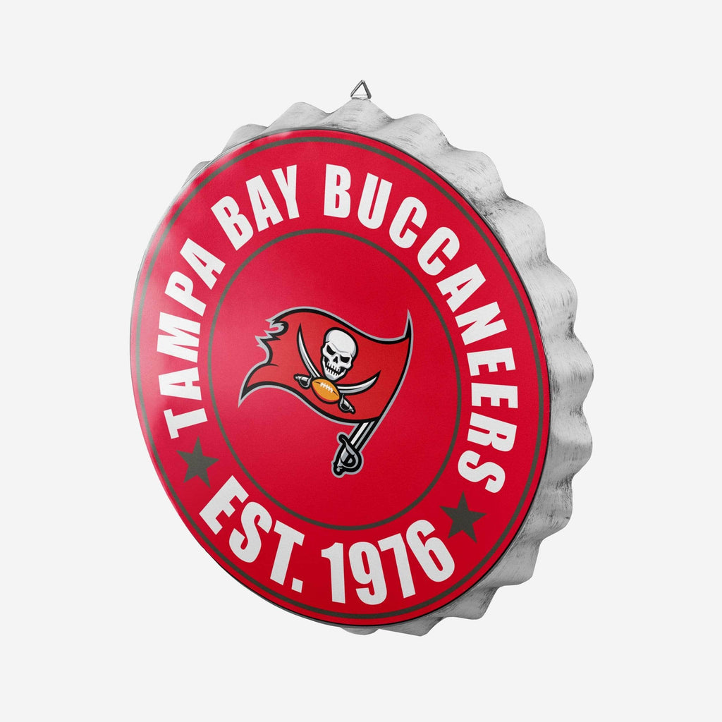 FOCO Tampa Bay Buccaneers Bottle Cap Wall Sign 3