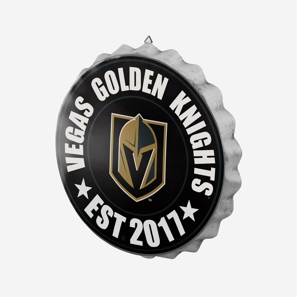 FOCO Vegas Golden Knights Bottle Cap Wall Sign 3