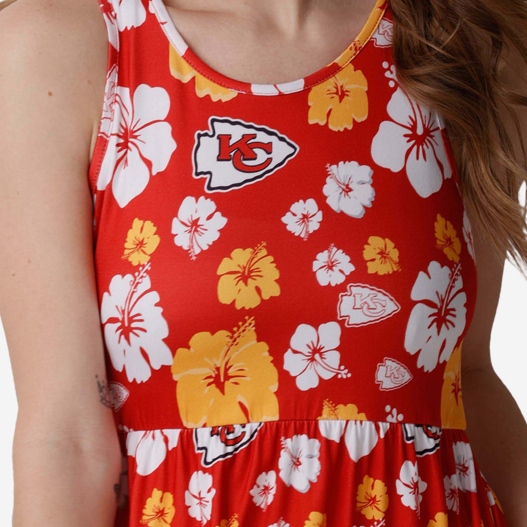 Kansas City Chiefs Womens Fan Favorite Floral Sundress FOCO