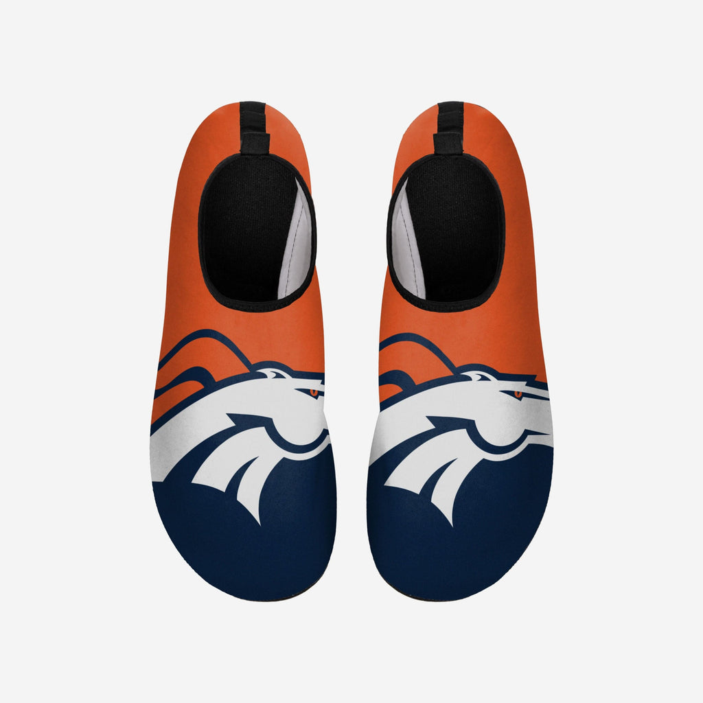 FOCO Denver Broncos Colorblock Water Shoe Blue Men Size S 4