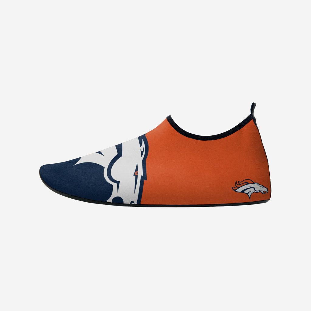 FOCO Denver Broncos Colorblock Water Shoe Blue Men Size S 2