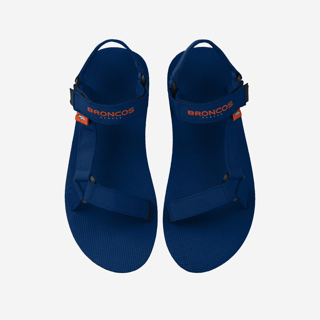 FOCO Denver Broncos Solid Strap Sandal XL 2