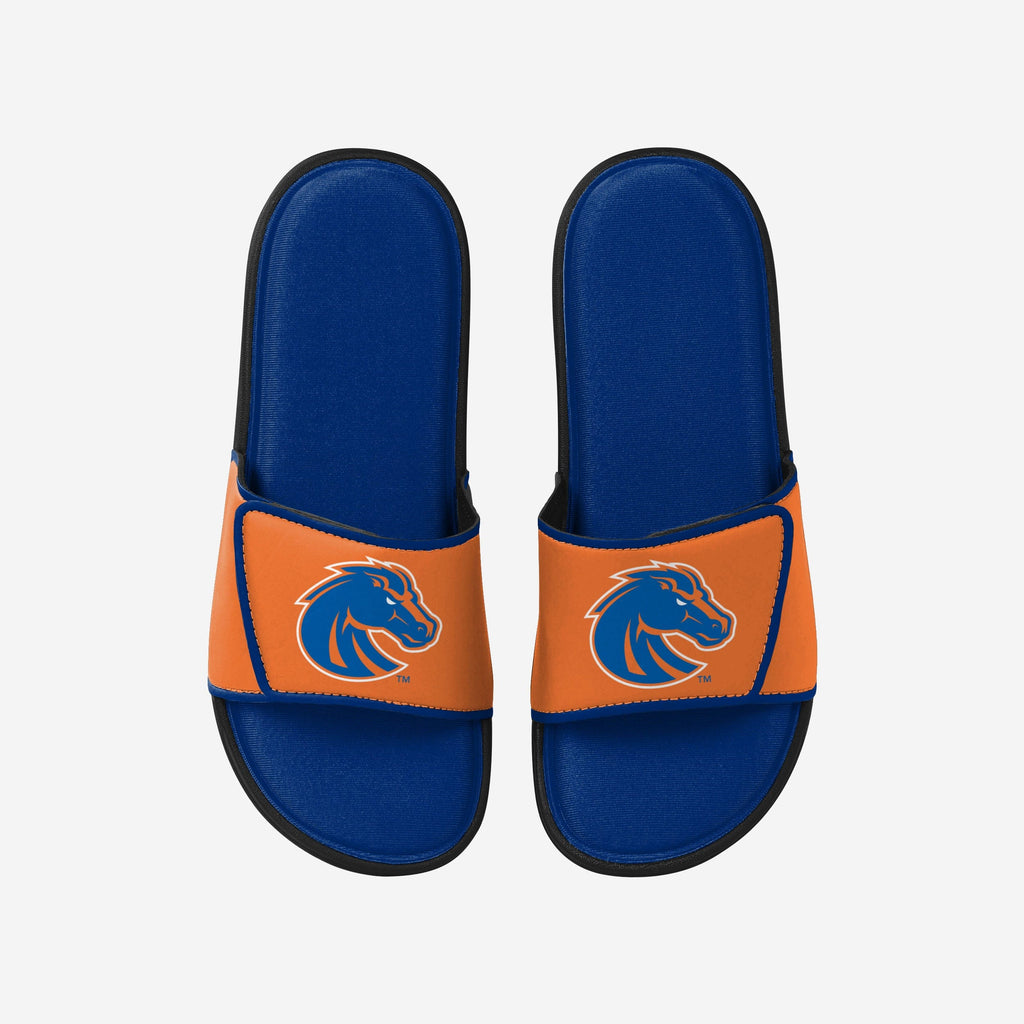 FOCO Boise State Broncos Foam Sport Slide Blue L Men 2