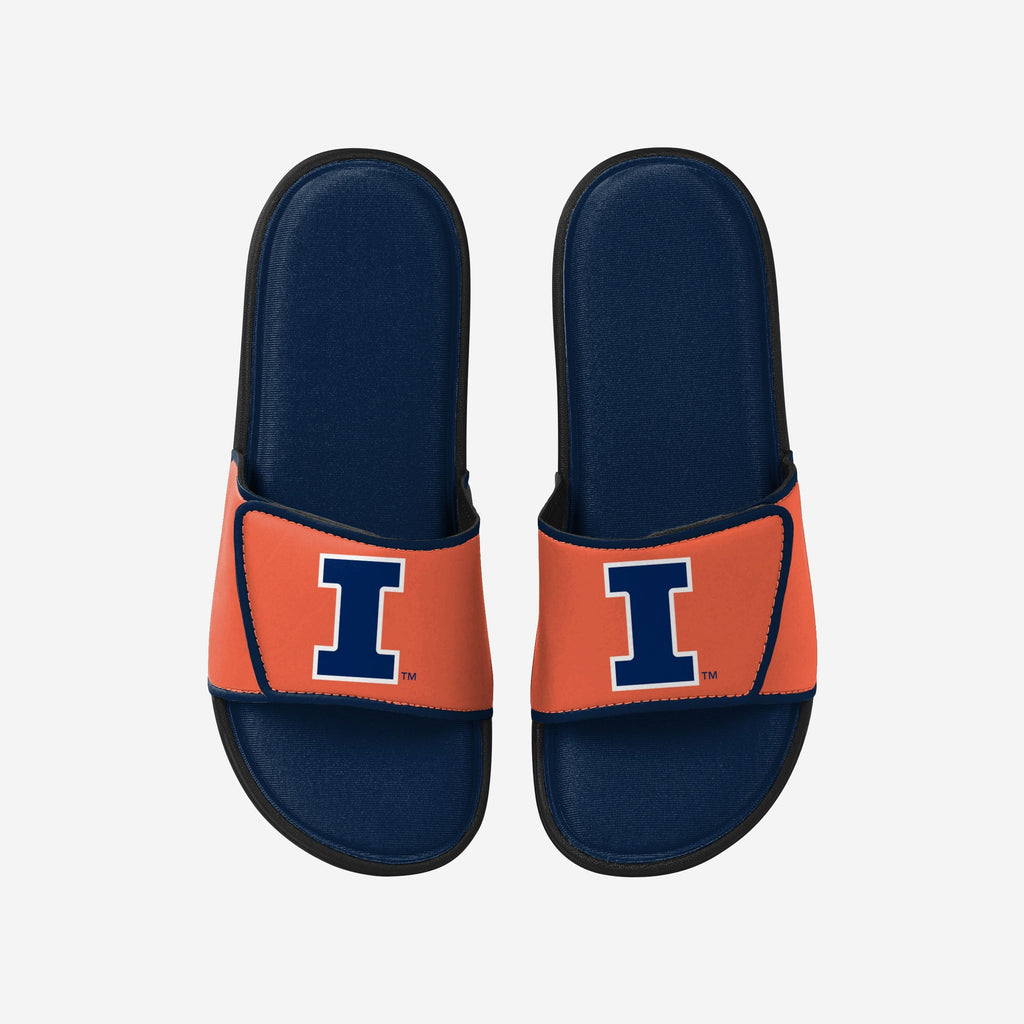 FOCO Foam Sport Slide Illinois Fighting Illini XL Men 2
