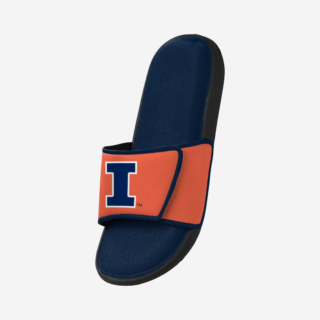 FOCO Foam Sport Slide Illinois Fighting Illini XL Men 3