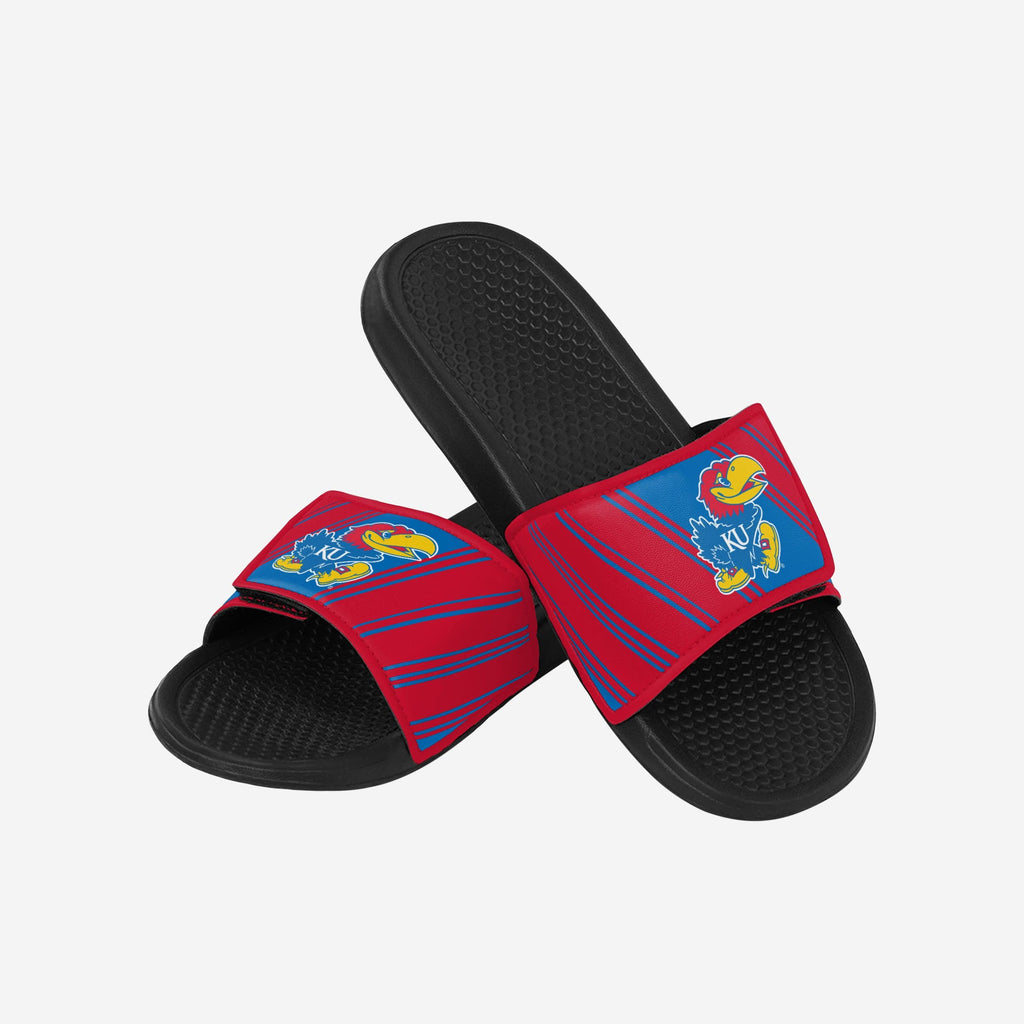 FOCO Legacy Sport Slide Kansas Jayhawks Men's M 4
