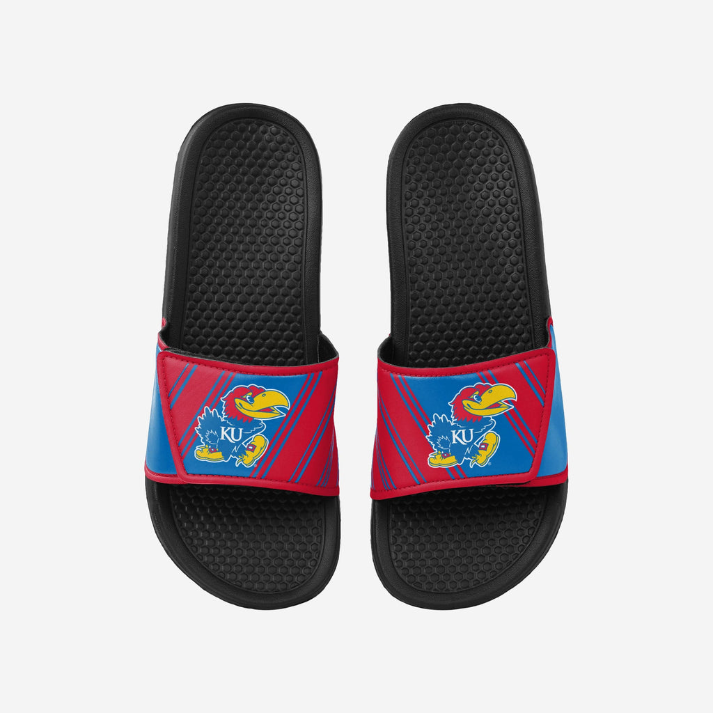 FOCO Legacy Sport Slide Kansas Jayhawks Men's M 2