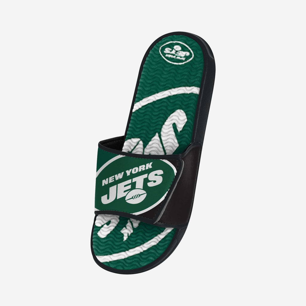 FOCO Colorblock Big Logo Gel Slide Green L Men 3