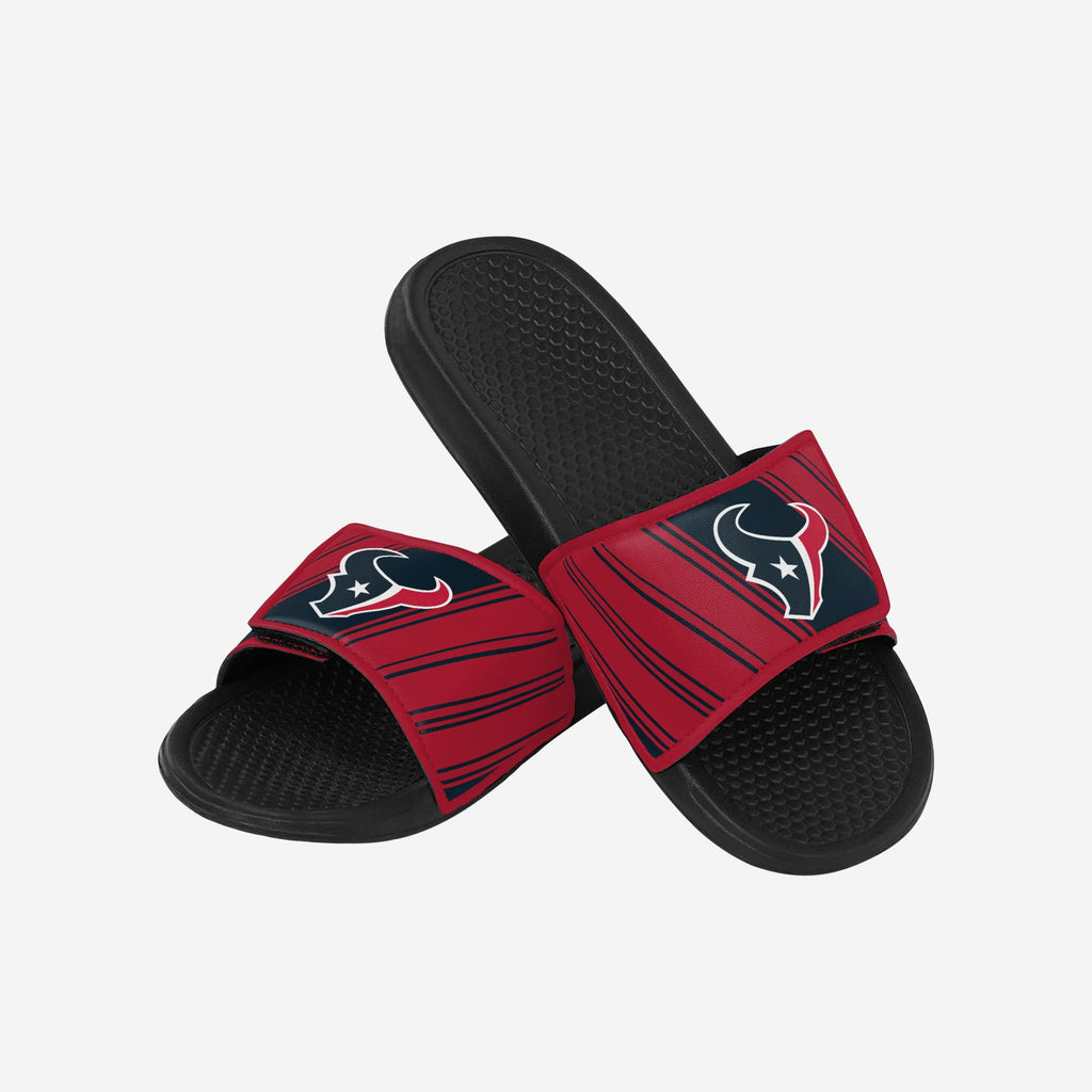 FOCO Houston Texans Legacy Sport Slide Black S Men 4