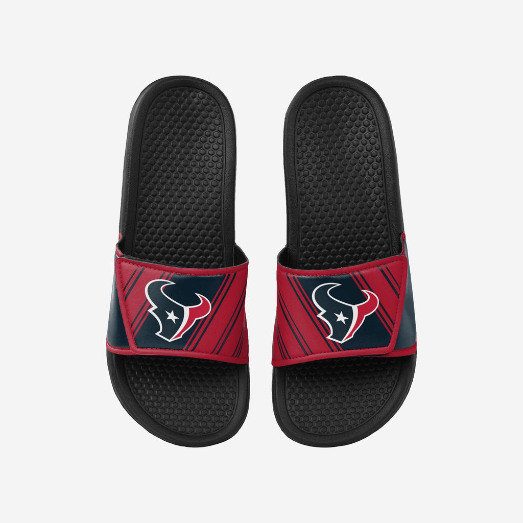 FOCO Houston Texans Legacy Sport Slide Black S Men 2