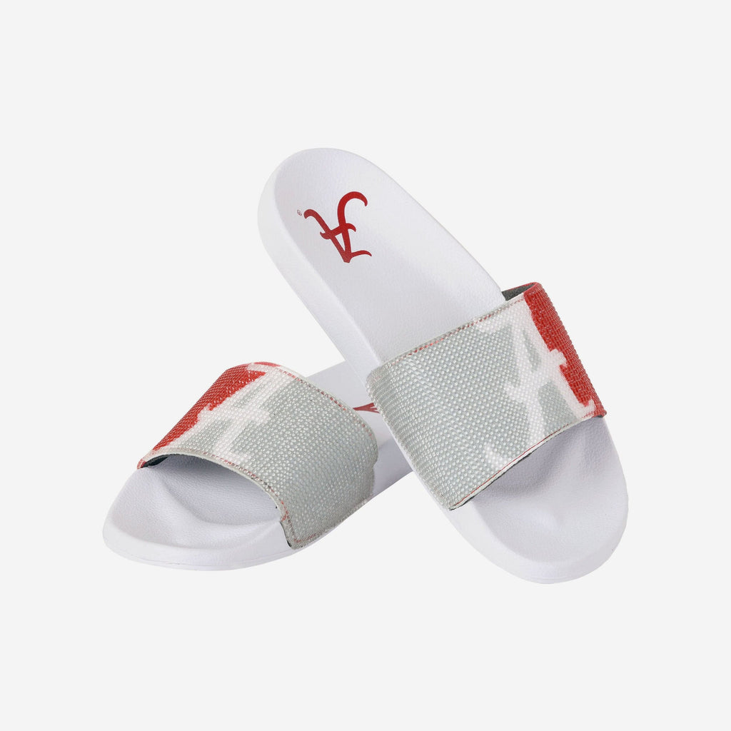 FOCO Big Logo Shimmer Slide Women XL 4