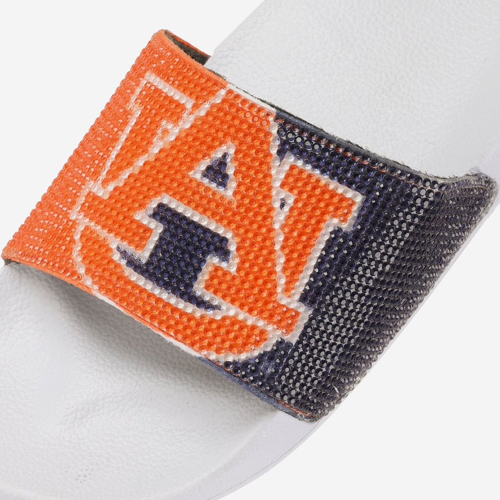 FOCO Big Logo Shimmer Slide Women's Large 3