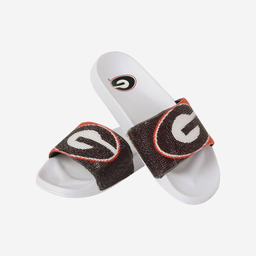 FOCO Big Logo Shimmer Slide XL Women 4