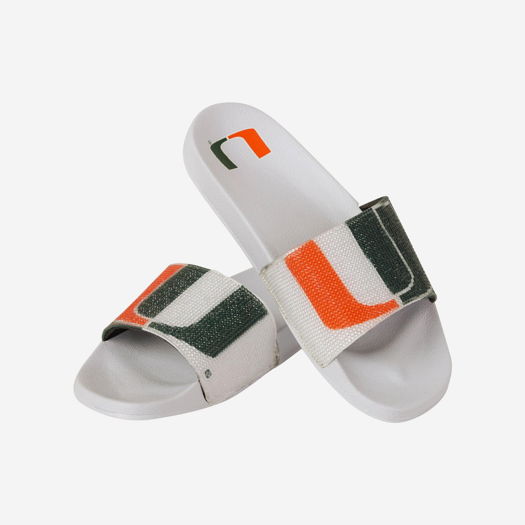 FOCO Big Logo Shimmer Slide Green XL 4