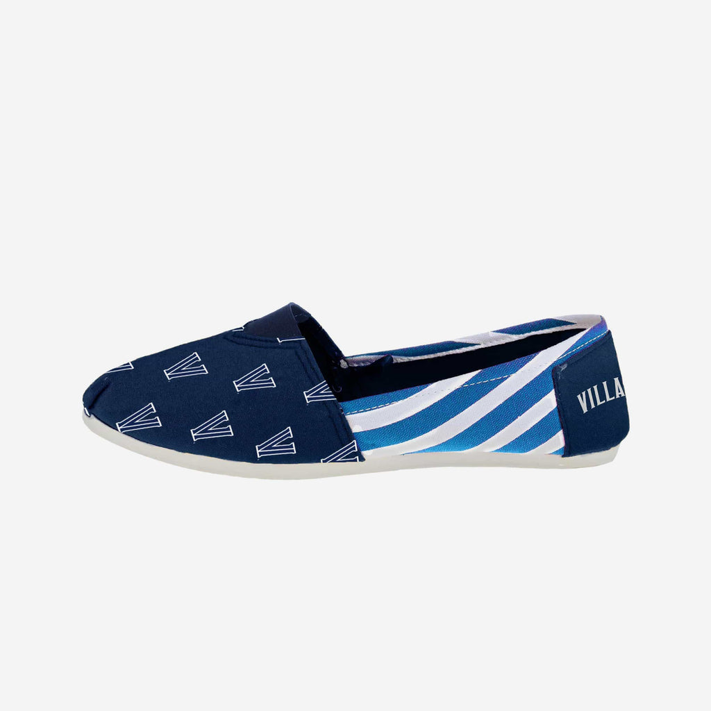 FOCO Villanova Wildcats Stripe Canvas Shoe Blue/White Size L 2