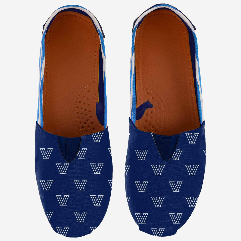 FOCO Villanova Wildcats Stripe Canvas Shoe Blue/White Size L 3