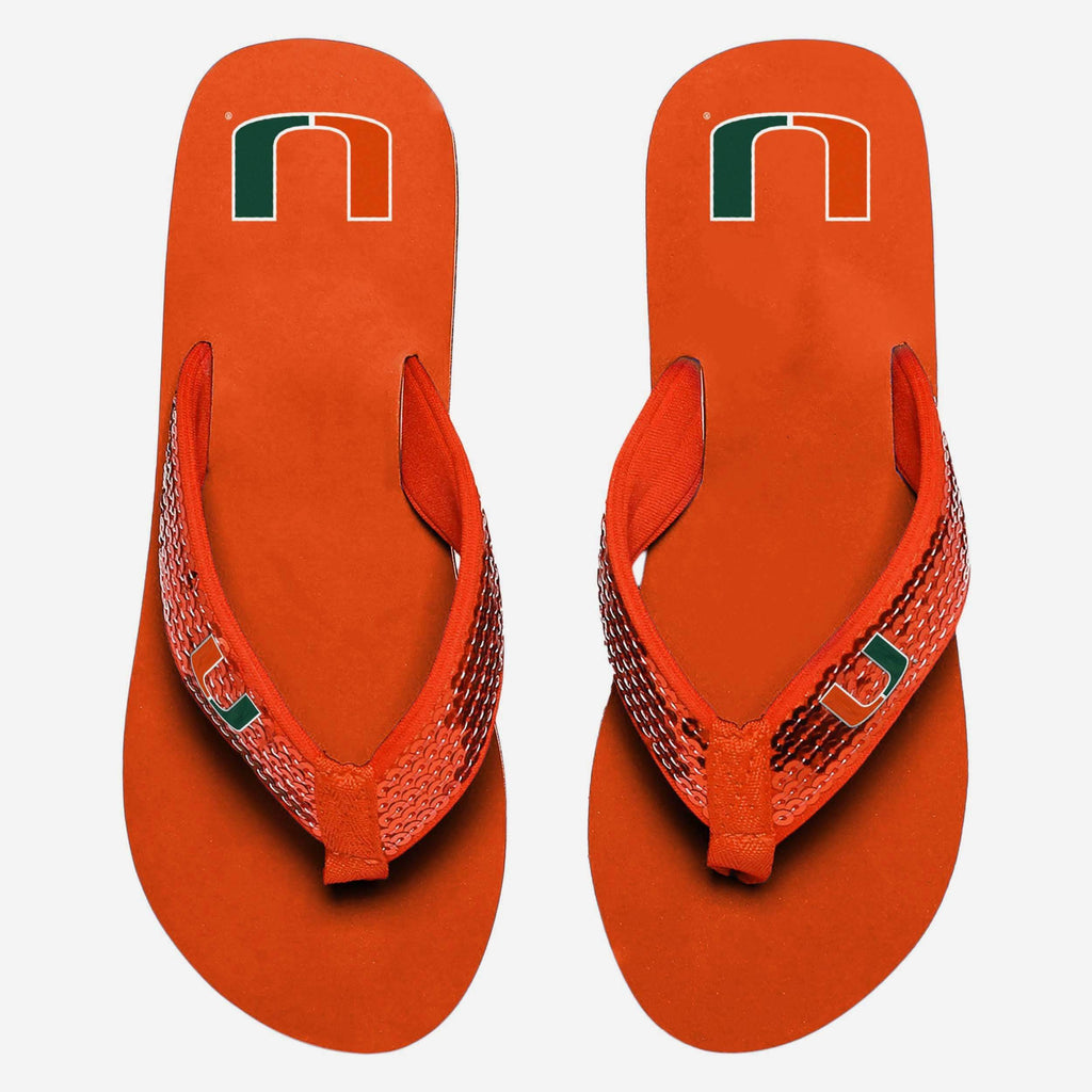 FOCO Sequin Flip Flop Multi XL 3