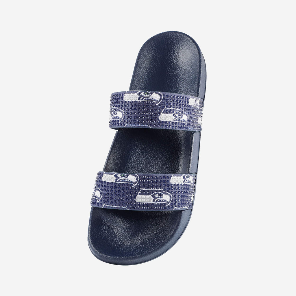FOCO Double Strap Shimmer Sandal XL 3