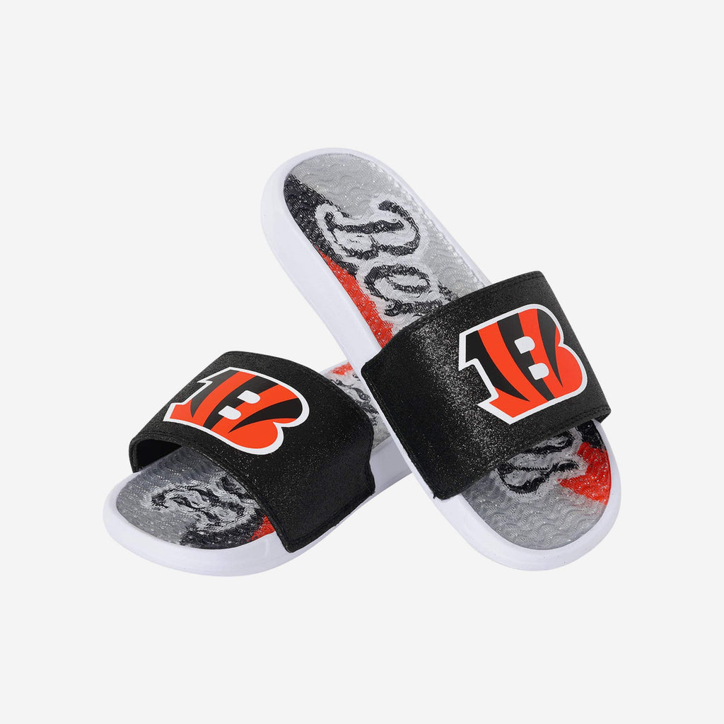 FOCO Glitter Gel Slide XL Black 4