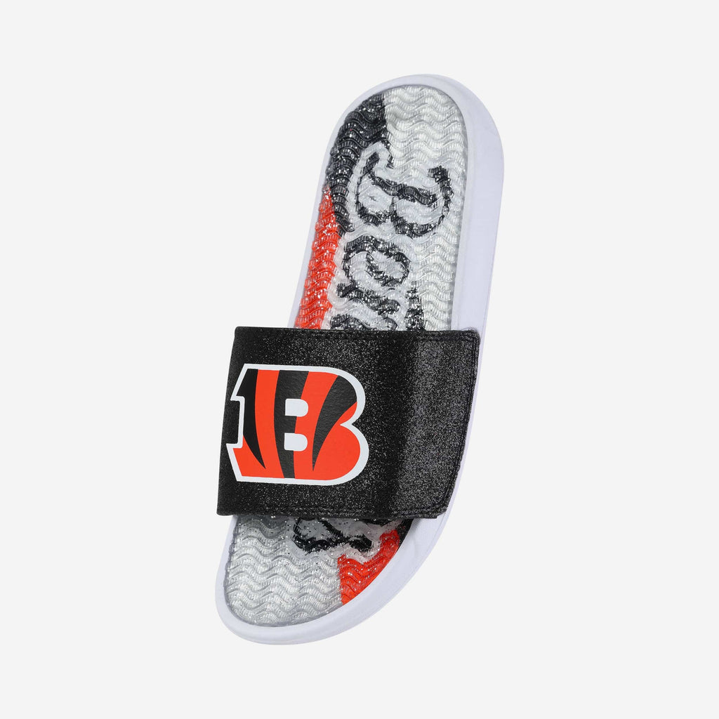 FOCO Glitter Gel Slide XL Black 3