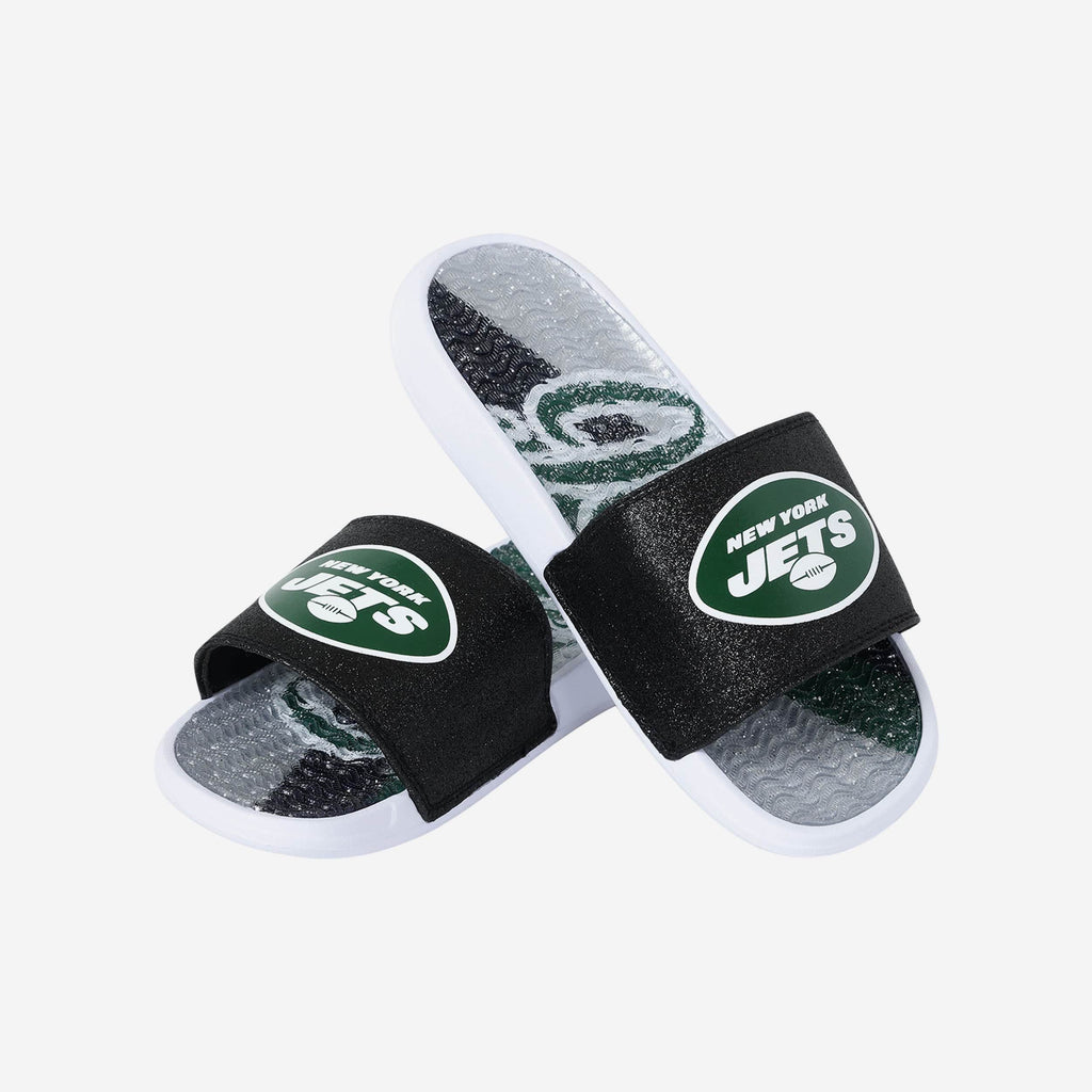FOCO New York Jets Slide Black/M 4