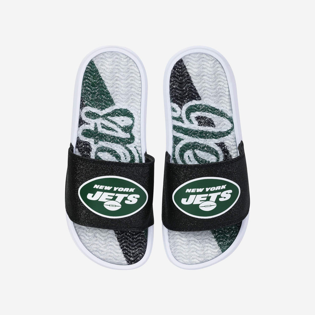 FOCO New York Jets Slide Black/M 2
