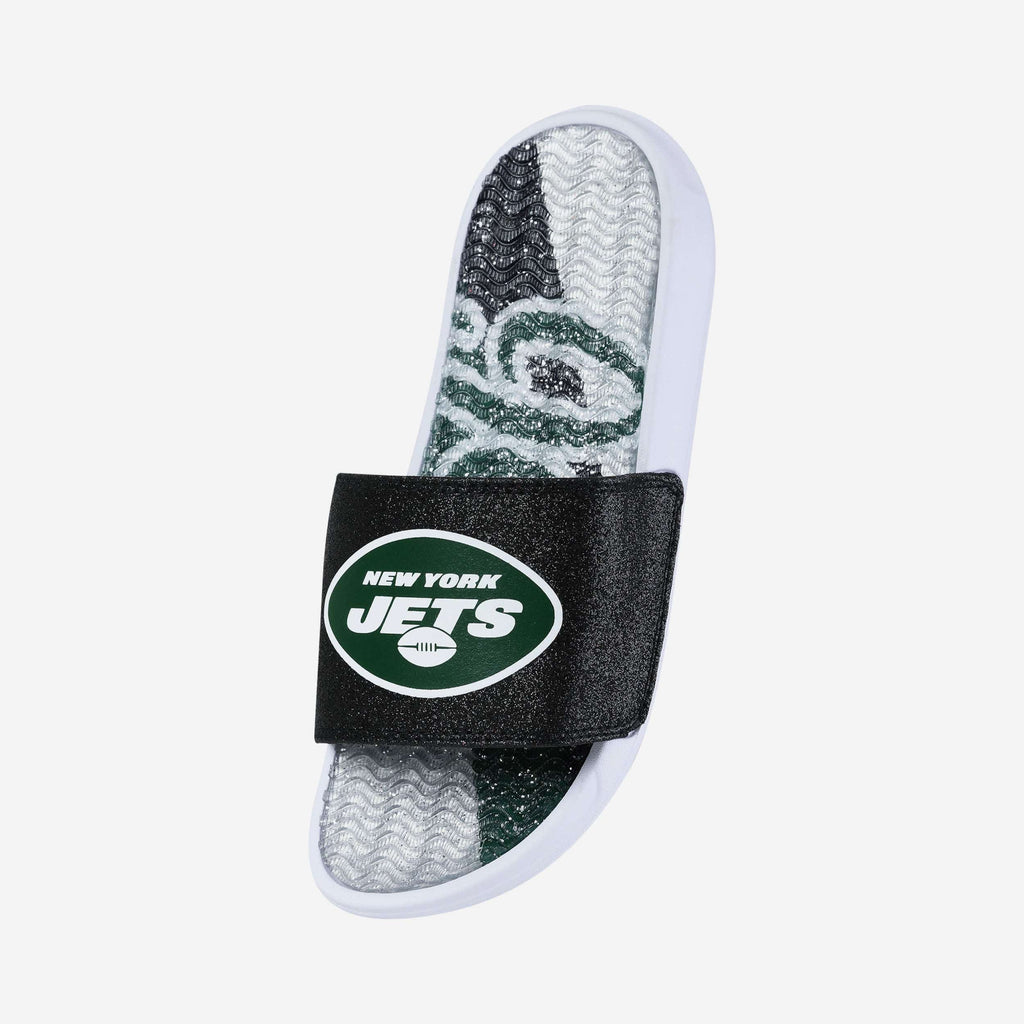 FOCO New York Jets Slide Black/M 3