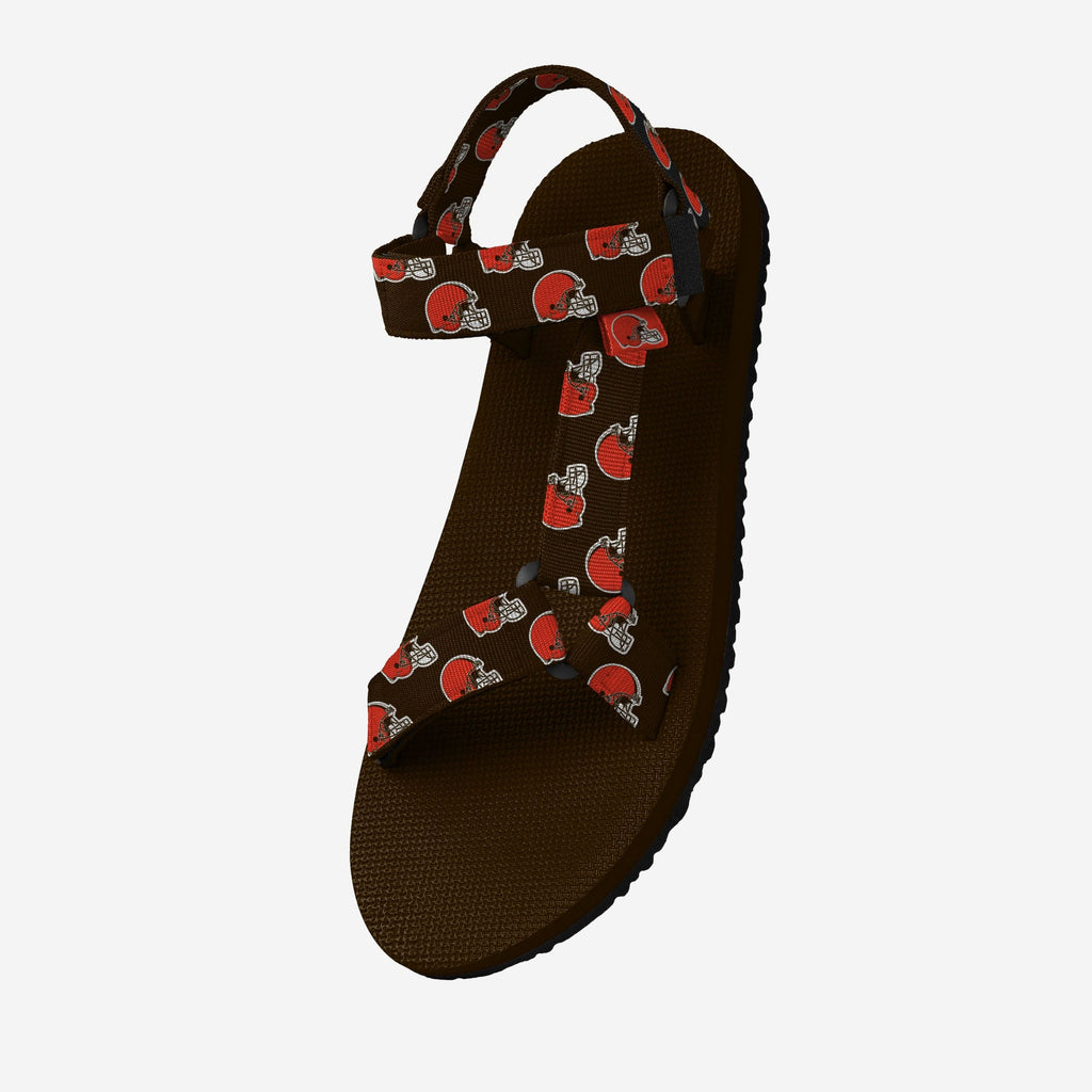 FOCO Repeat Logo Strap Sandal Brown S 3