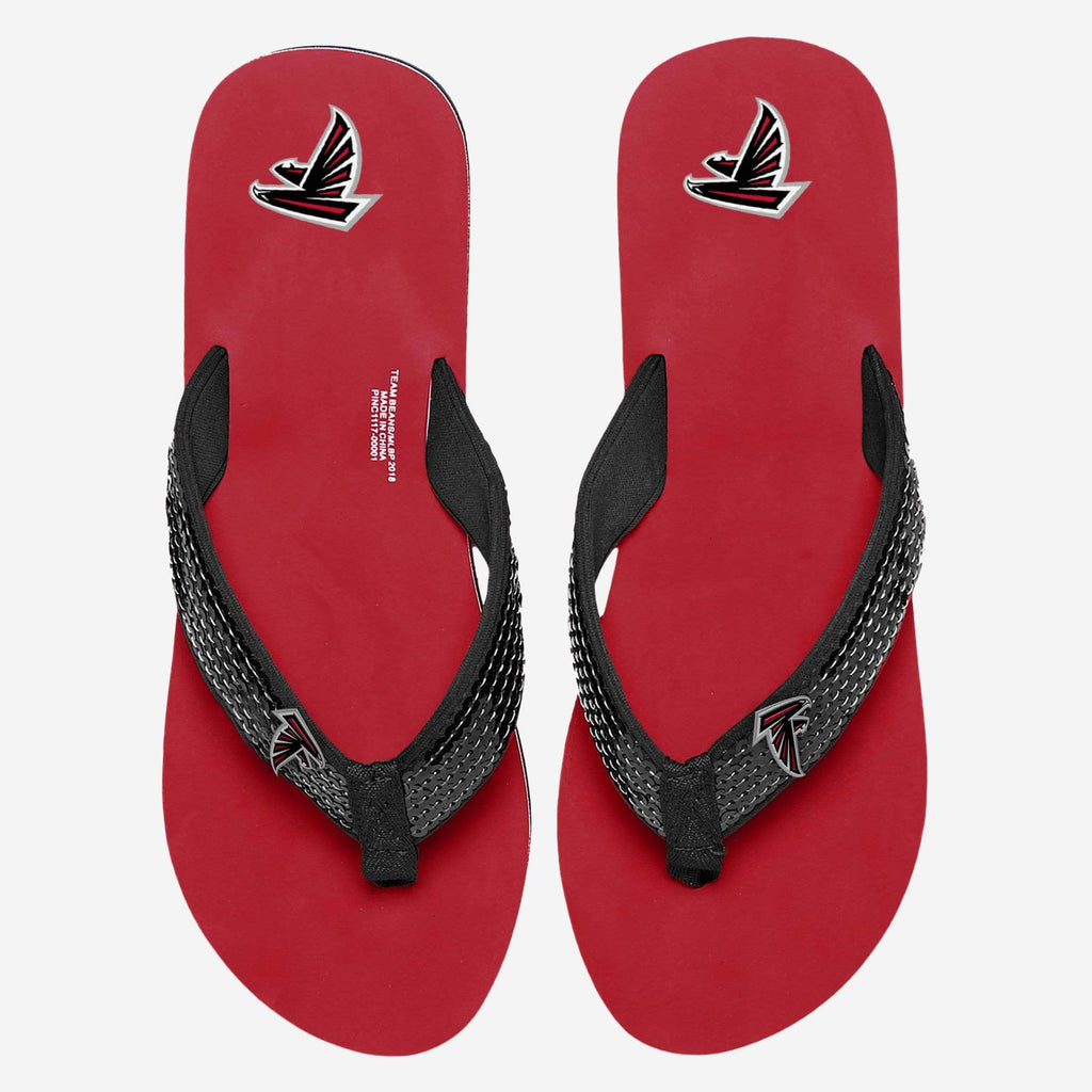 FOCO Sequin Flip Flop Women S 3