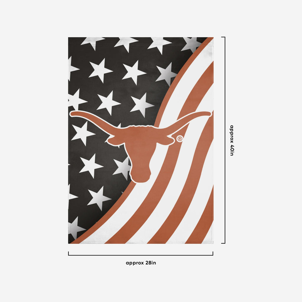 FOCO Texas Longhorns Americana Vertical Flag 4