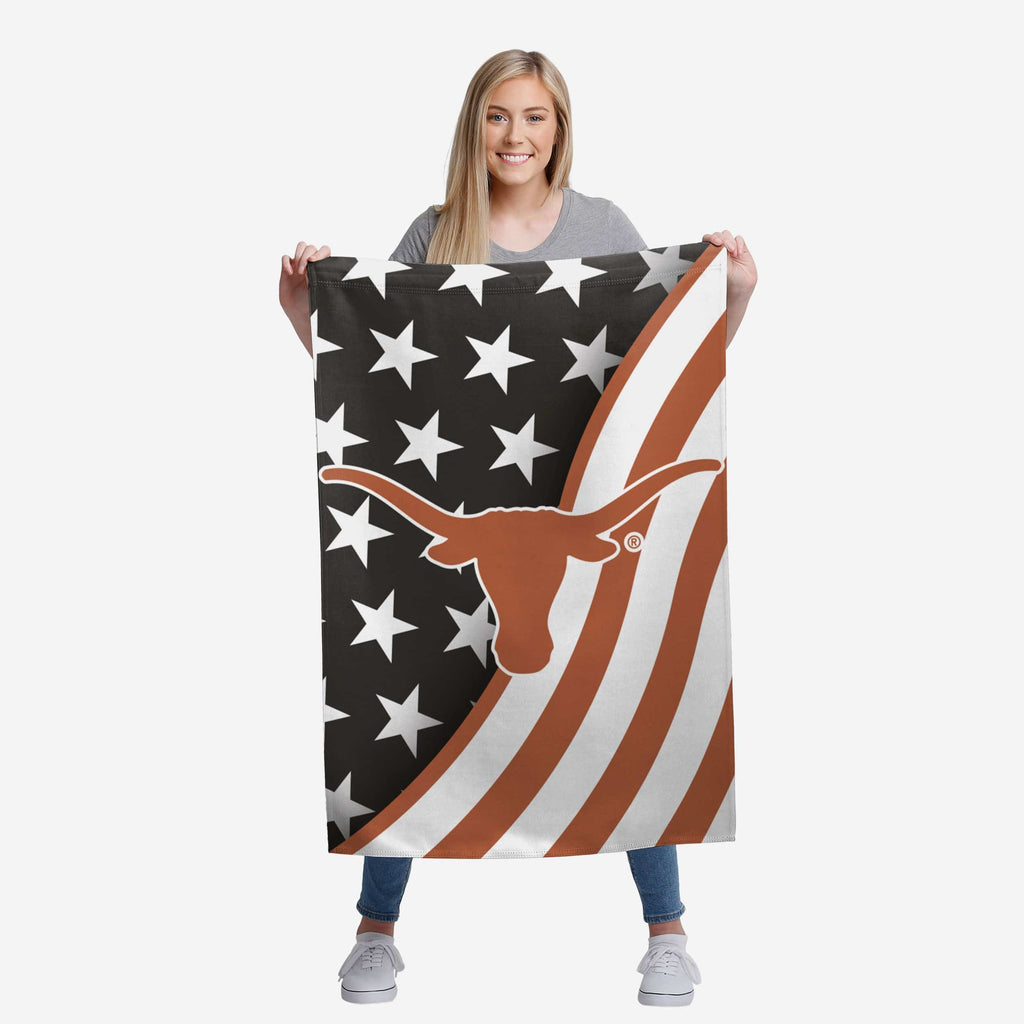 FOCO Texas Longhorns Americana Vertical Flag 3