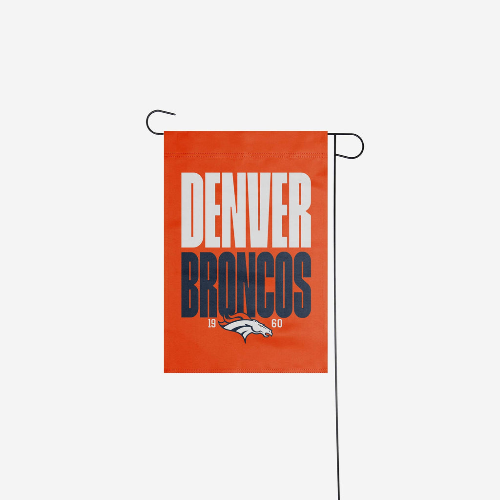 WinCraft Denver Broncos Summer Decorative Garden Flag – Double Sided, 12.5x18 Inches, Polyester - View #13