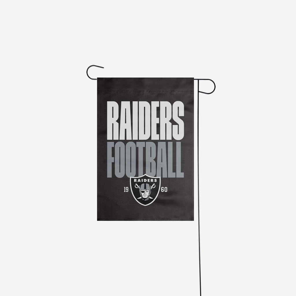 WinCraft Raiders Garden Flag & Mailbox Post Pole Holder – 13x18 Inch Double-Sided, Easy Mount – NFL Team Fan Outdoor Decor